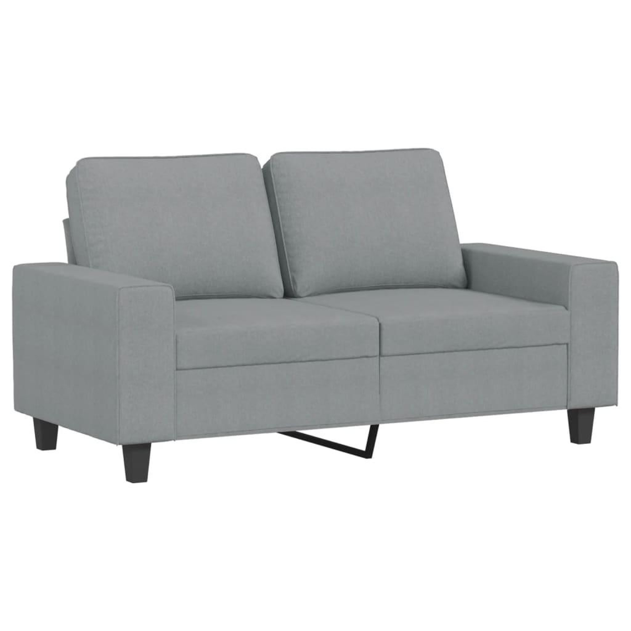 Voir la diapositive 4 : VIDAXL Ensemble de canapes 3 pcs gris clair tissu