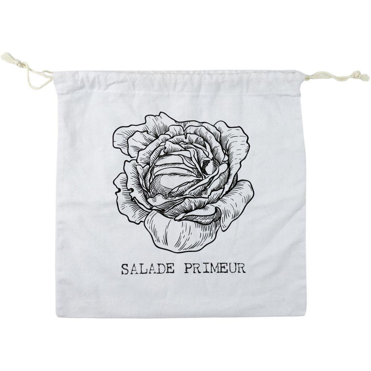 COOK CONCEPT Lunch bag conservation salade en coton 35x35c