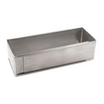 Paris Prix Moule à Cake Inox  Extensible  23-40cm Argent