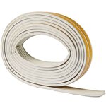 Geko Joint adhésif caoutchouc blanc profil 'E' 6M