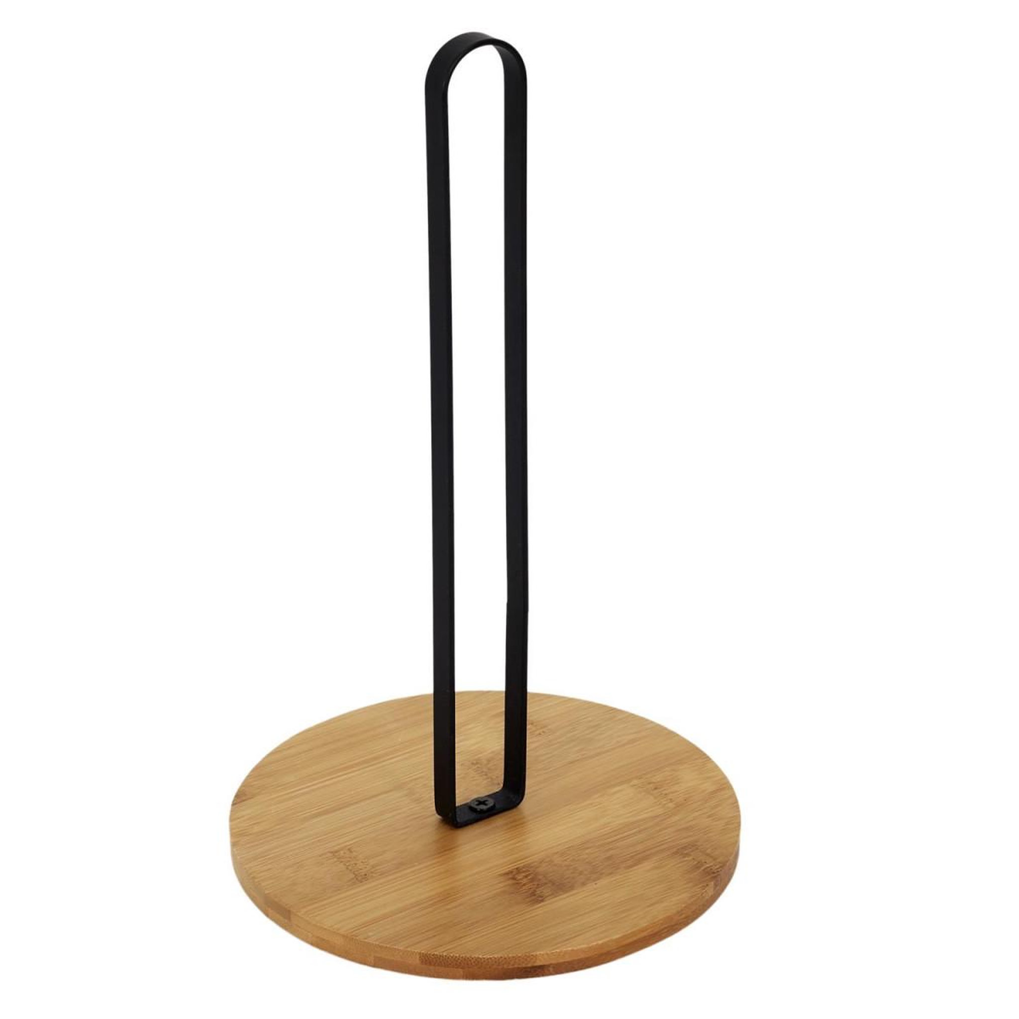 COOK CONCEPT Porte essuie-tout  bambou  26cm naturel & noir
