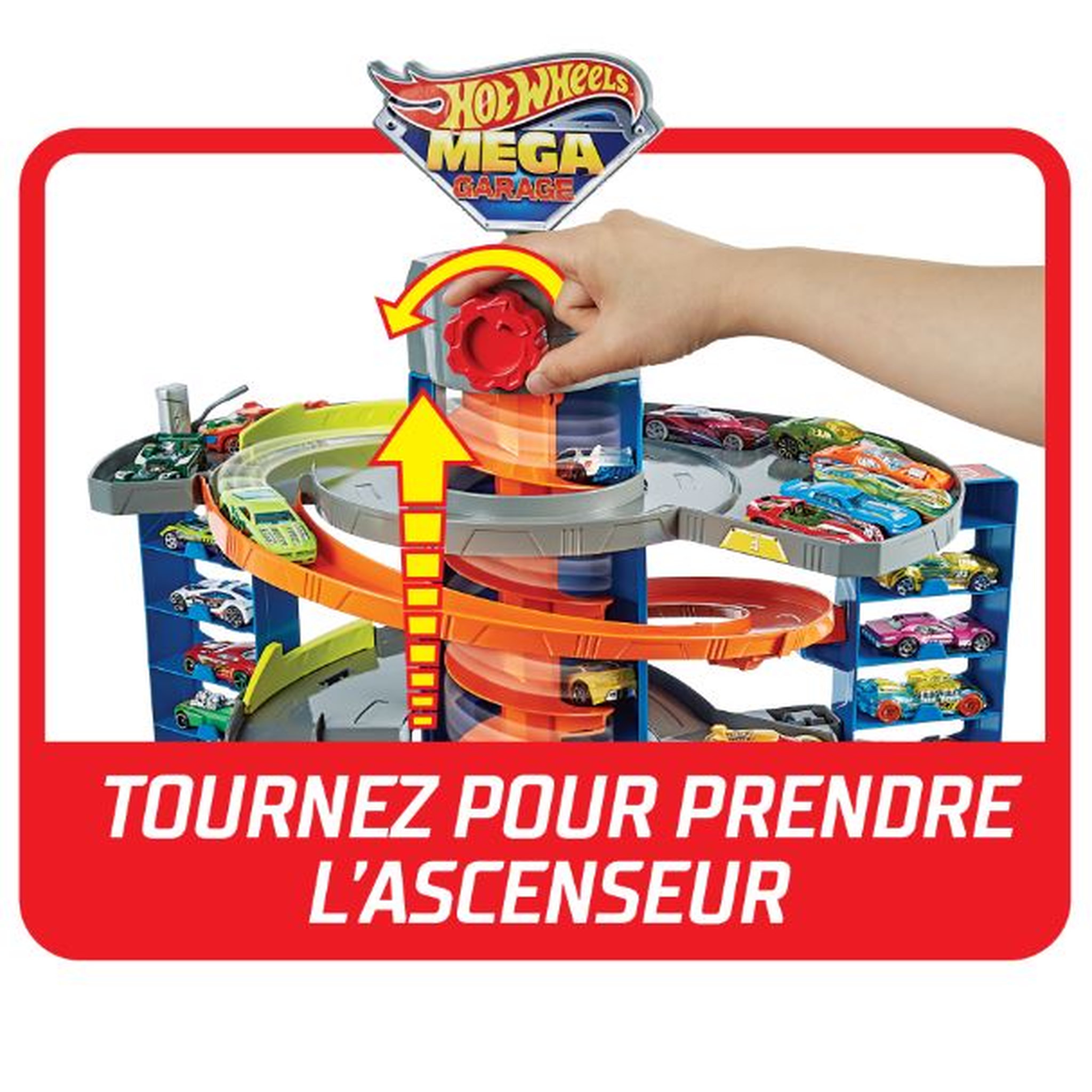 Voir la diapositive 4 : HOT WHEELS Hot Wheels City 50 méga Garage