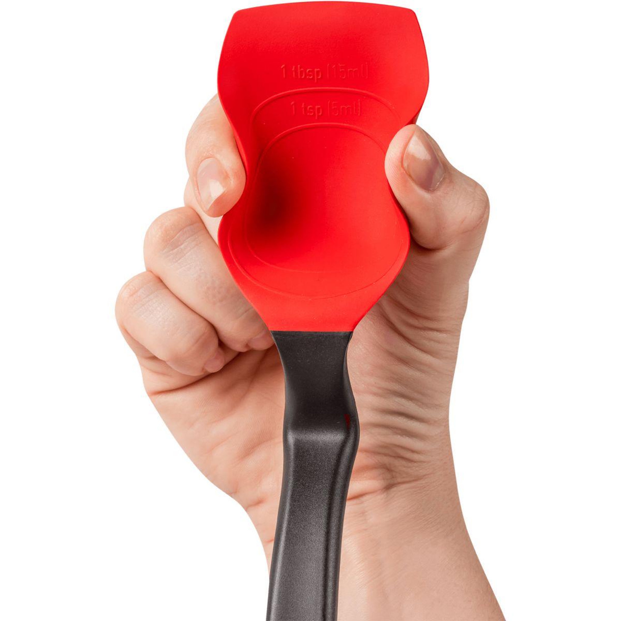 Voir la diapositive 3 : Dreamfarm Spatule silicone rouge