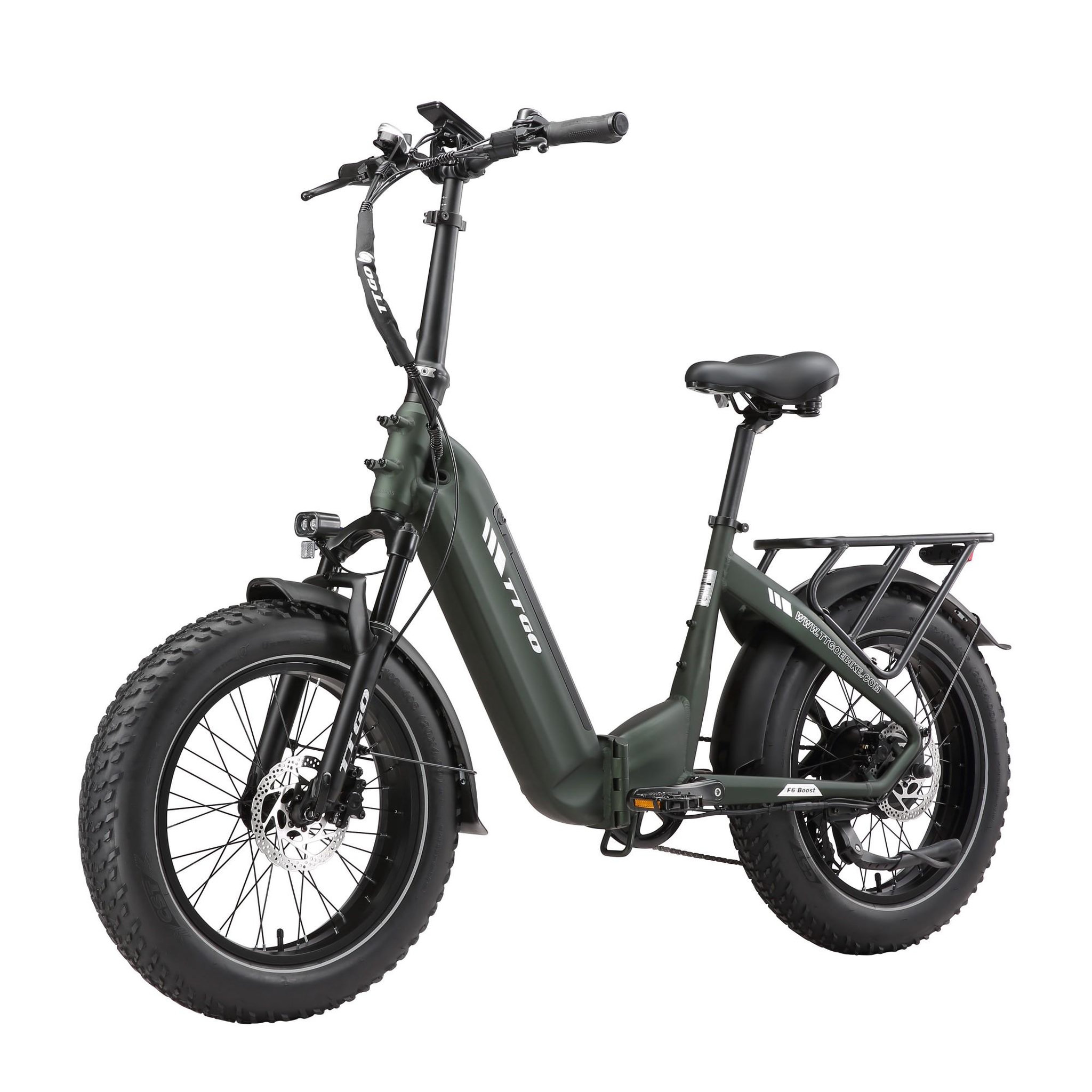 Voir la diapositive 1 : TTGO Vélo électrique pliant TTGO F6 Boost 250 W