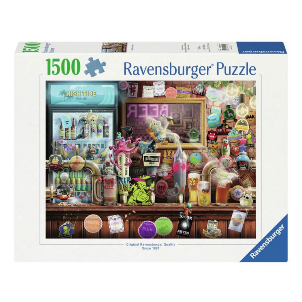 RAVENSBURGER Ravensburger - Jigsaw puzzle Craft Beers, 1500 pcs. 120007449