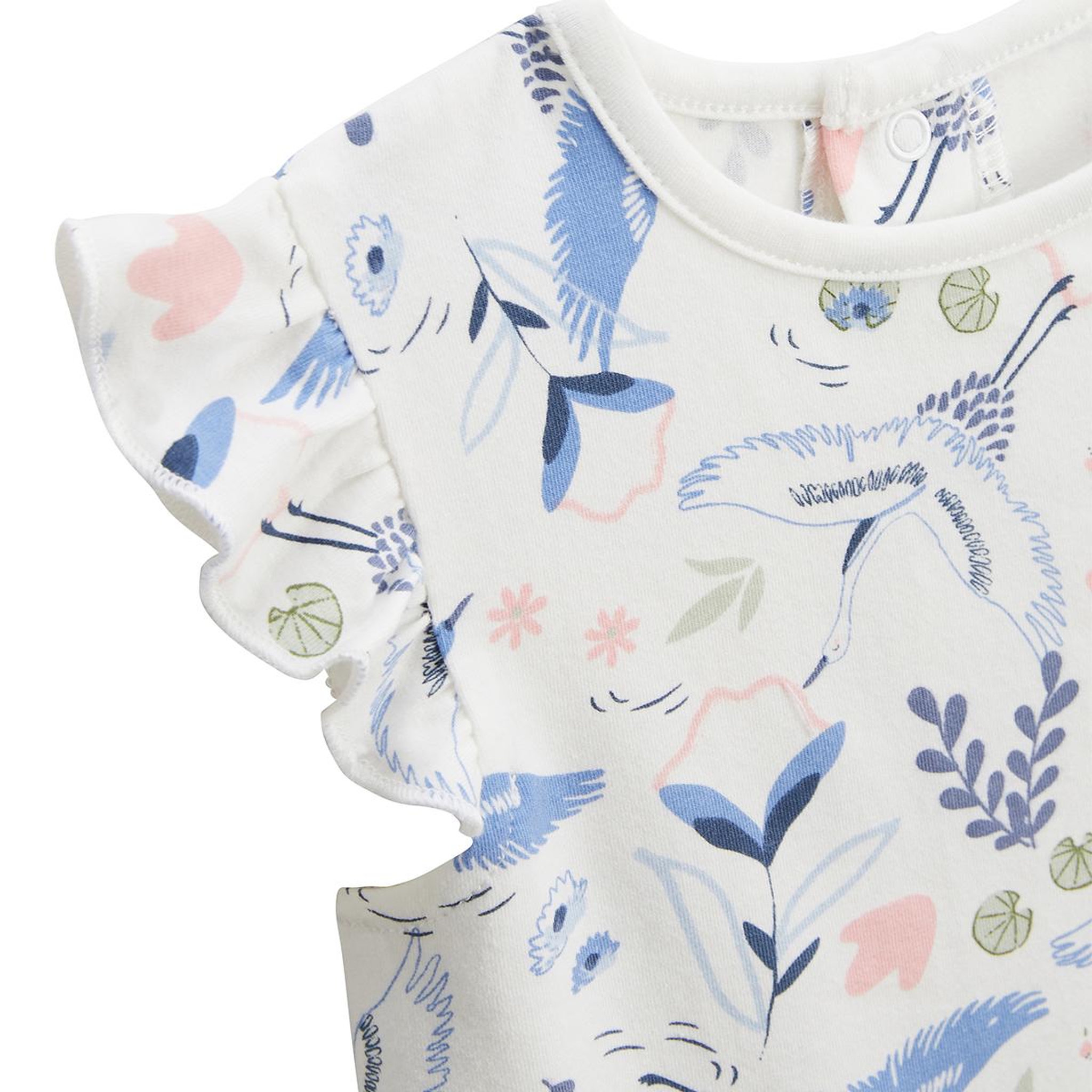 Voir la diapositive 2 : Petit Béguin Ensemble enfant t-shirt et short en gaze de coton Tiana
