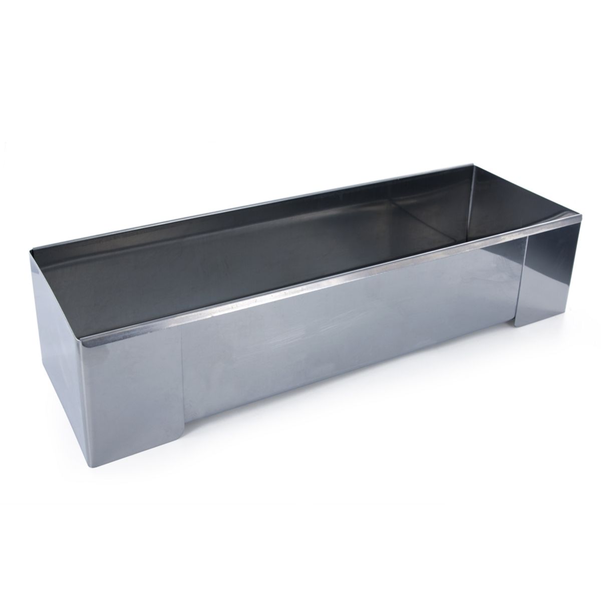 Gouttière à bûche en inox 31 cm