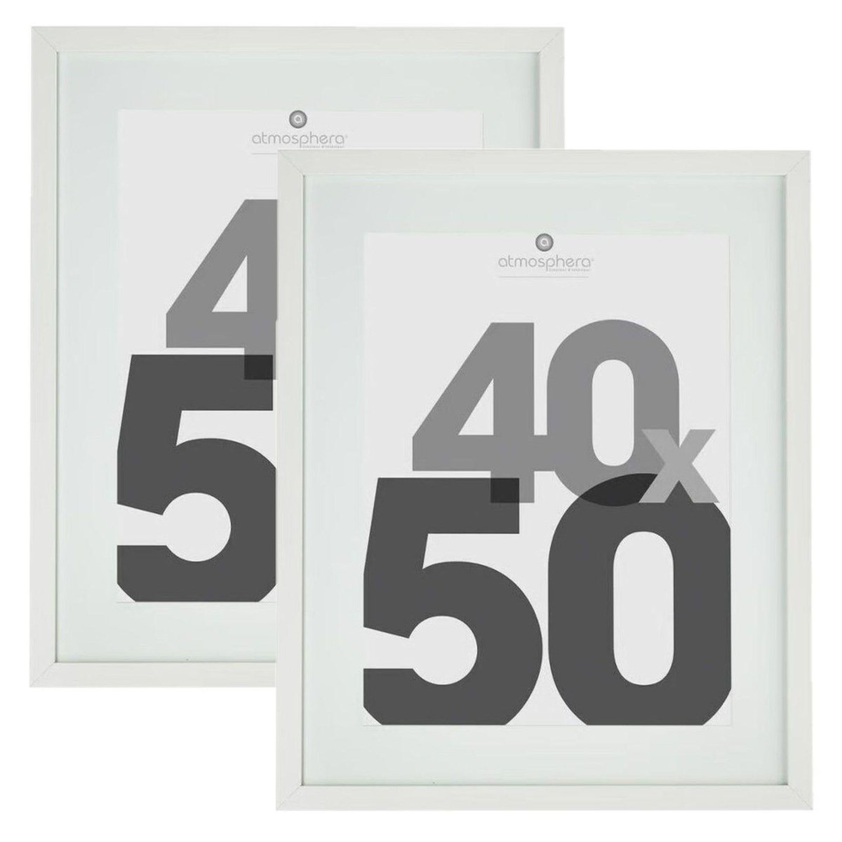 ATMOSPHERA Lot de 2 cadres photo EVA