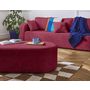 Voir la diapositive 2 : BEST MOBILIER Miro - pouf en velours texturé