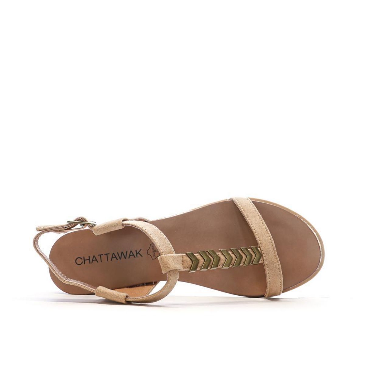 CHATTAWAK Sandales Taupe Femme Chattawak SARA
