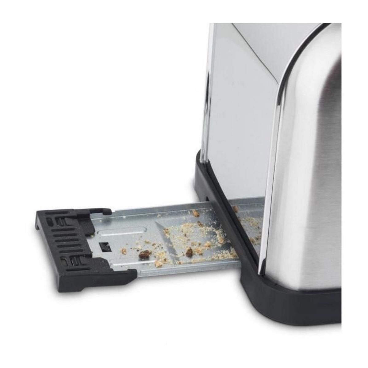 HKOENIG Grille-pain H.KoeNIG TOAS28 - 2 fentes - 3 fonctions - Thermostat réglable 7 niveaux - Acier inoxydable - Gris