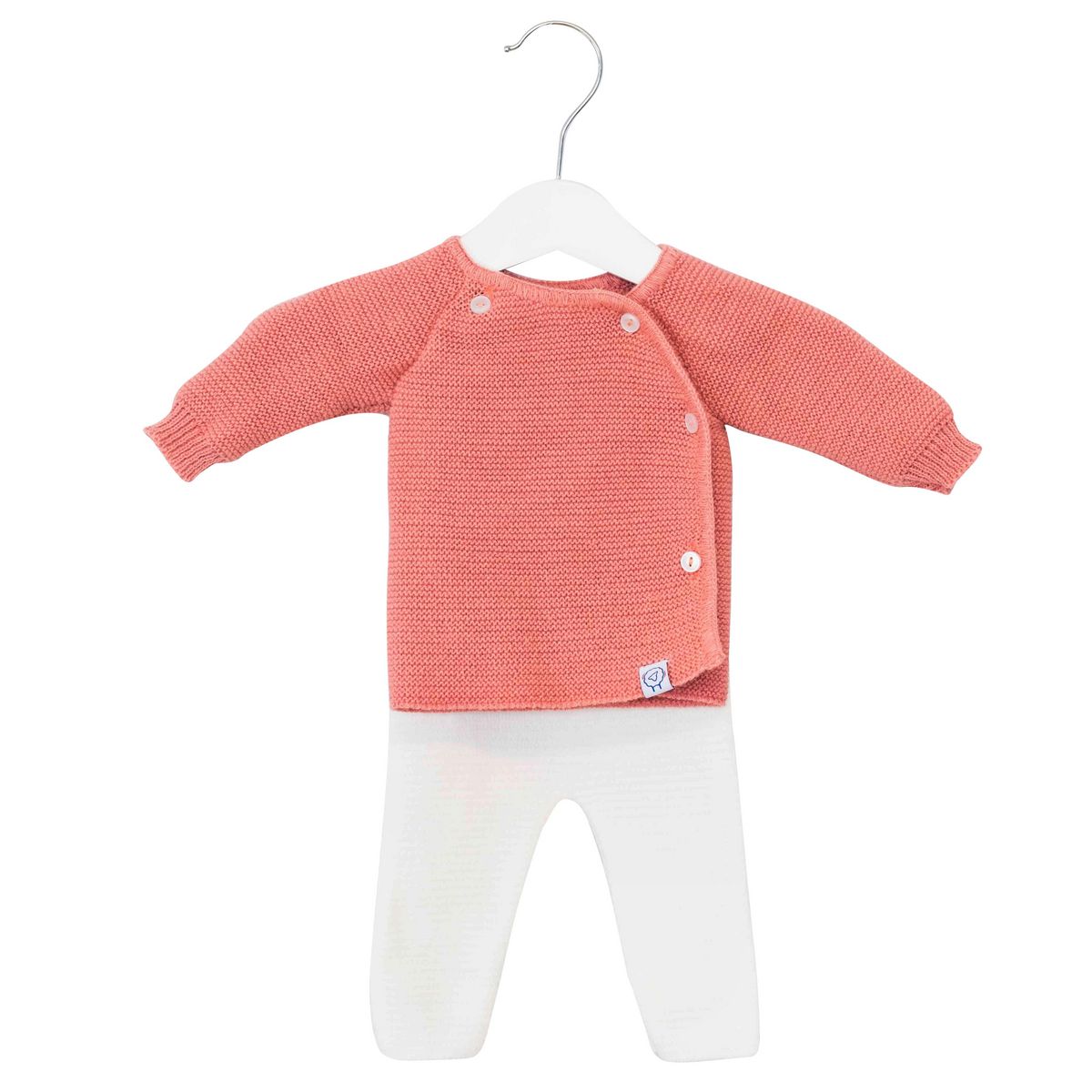 La Manufacture de Layette Ensemble de naissance brassière + pantalon bébé fille