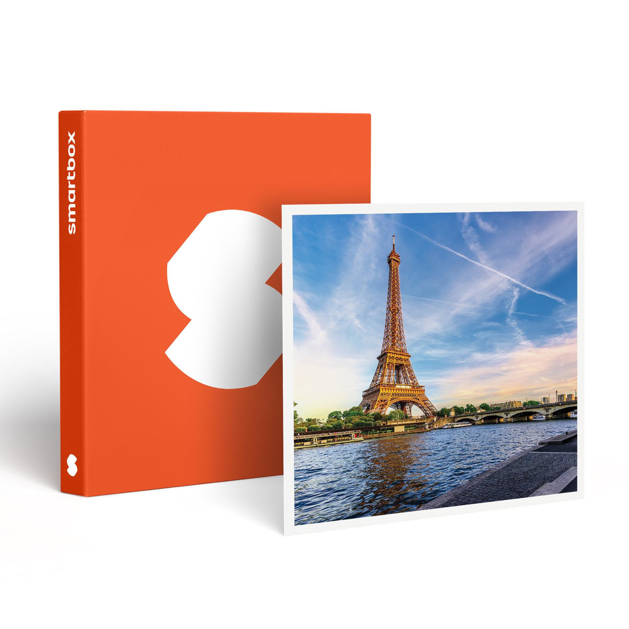 Smartbox Croisière sur la seine en bateau-mouche en famille pour 2 adultes et 2 enfants - coffret cadeau sport & aventure