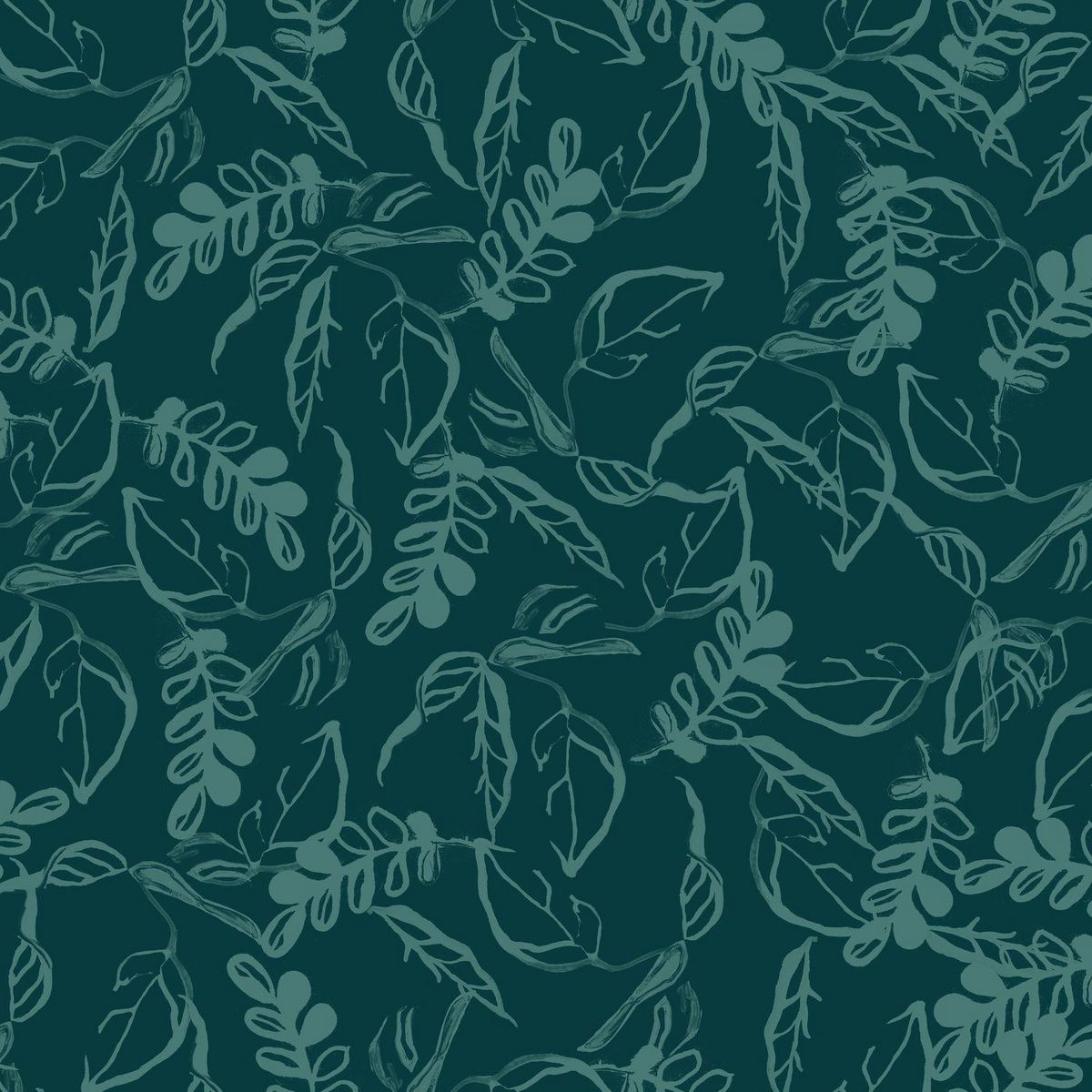 ATMOSPHERA Parure de lit 2 places en coton imprimé Selva - 240x220 cm - Bleu