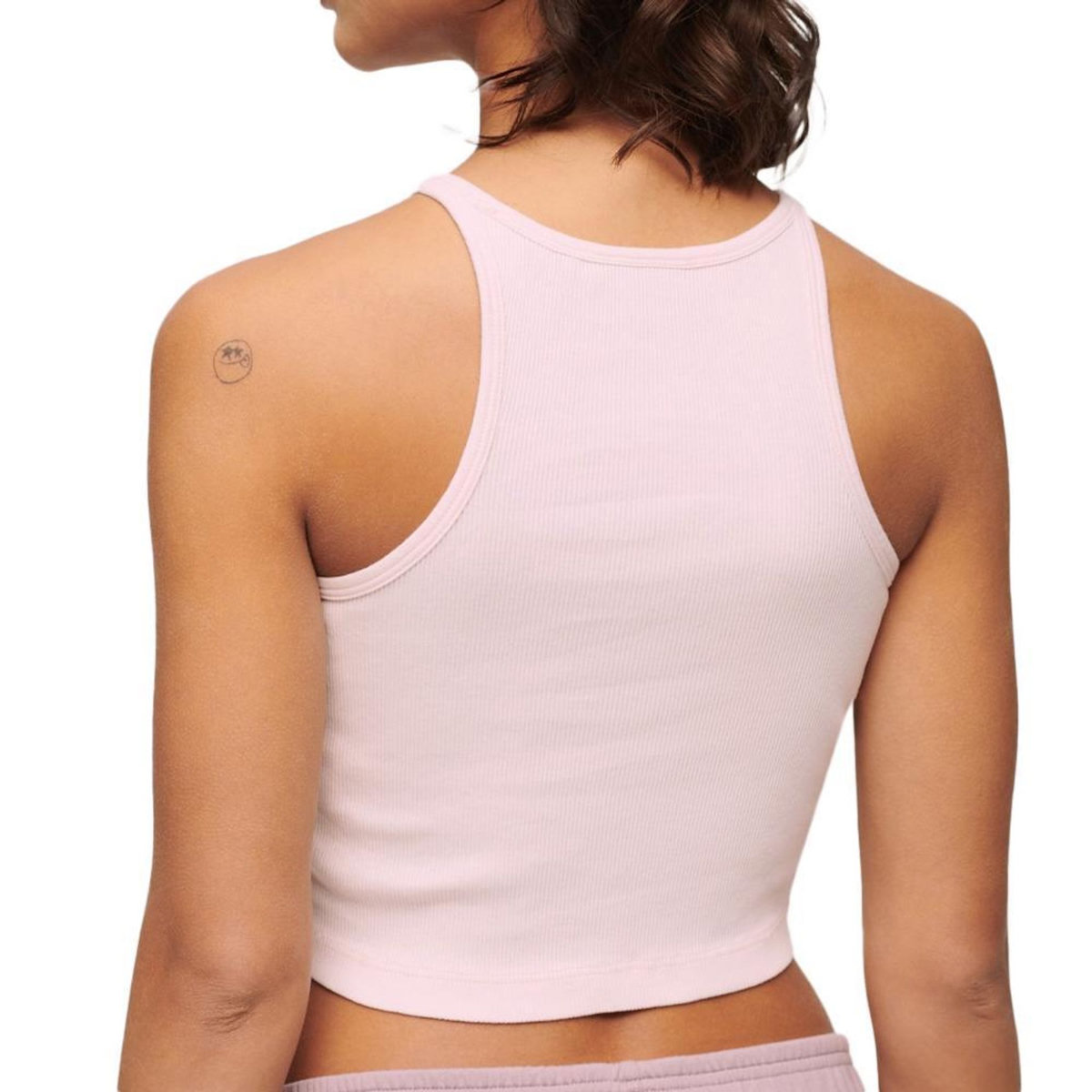 SUPERDRY Top Rose Femme Superdry Embroidered Racer