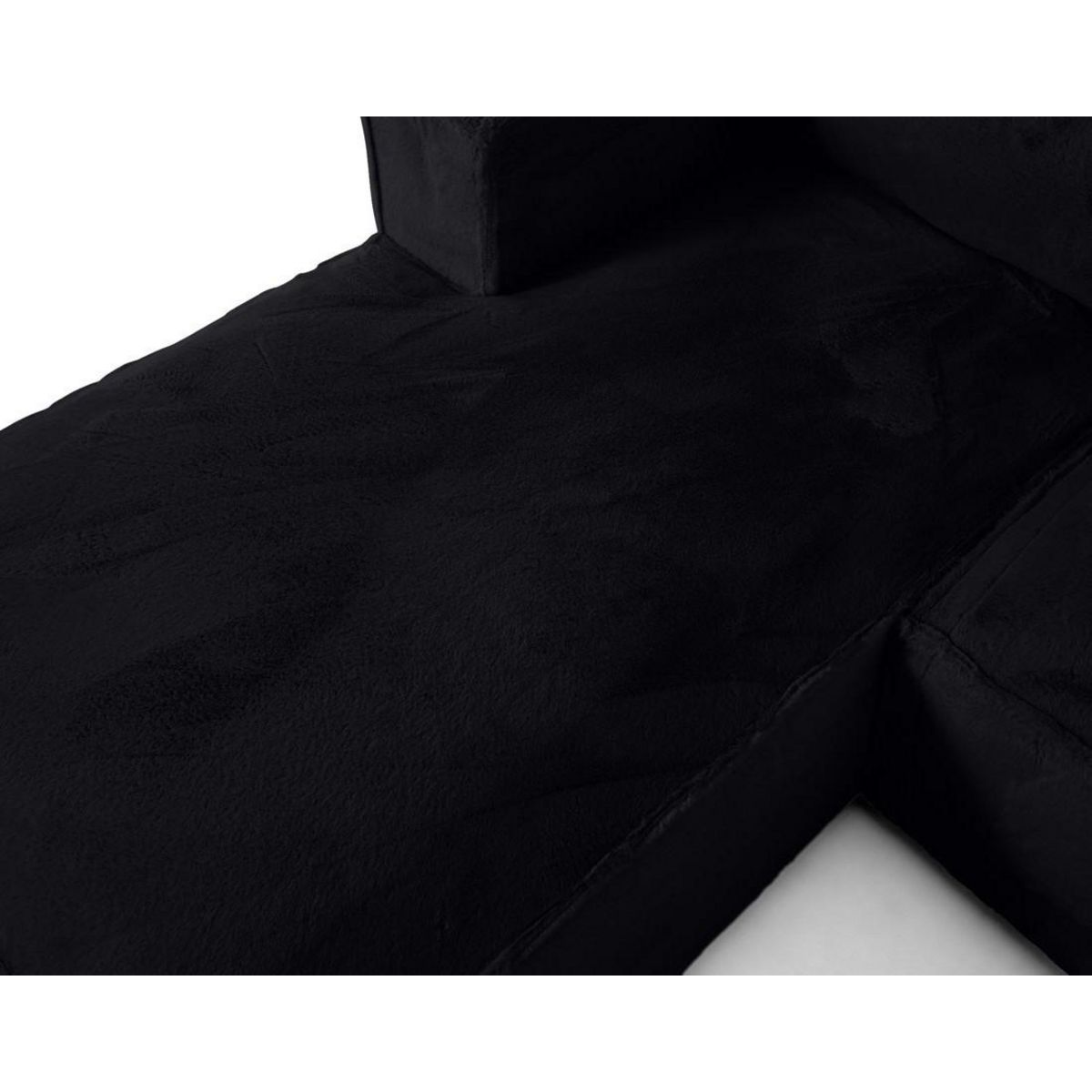 LISA DESIGN Stella - canapé d'angle gauche - 4 places - en fausse fourrure