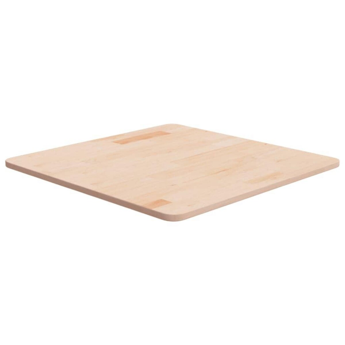 VIDAXL Dessus de table carre 60x60x1,5 cm Bois chene massif non traite