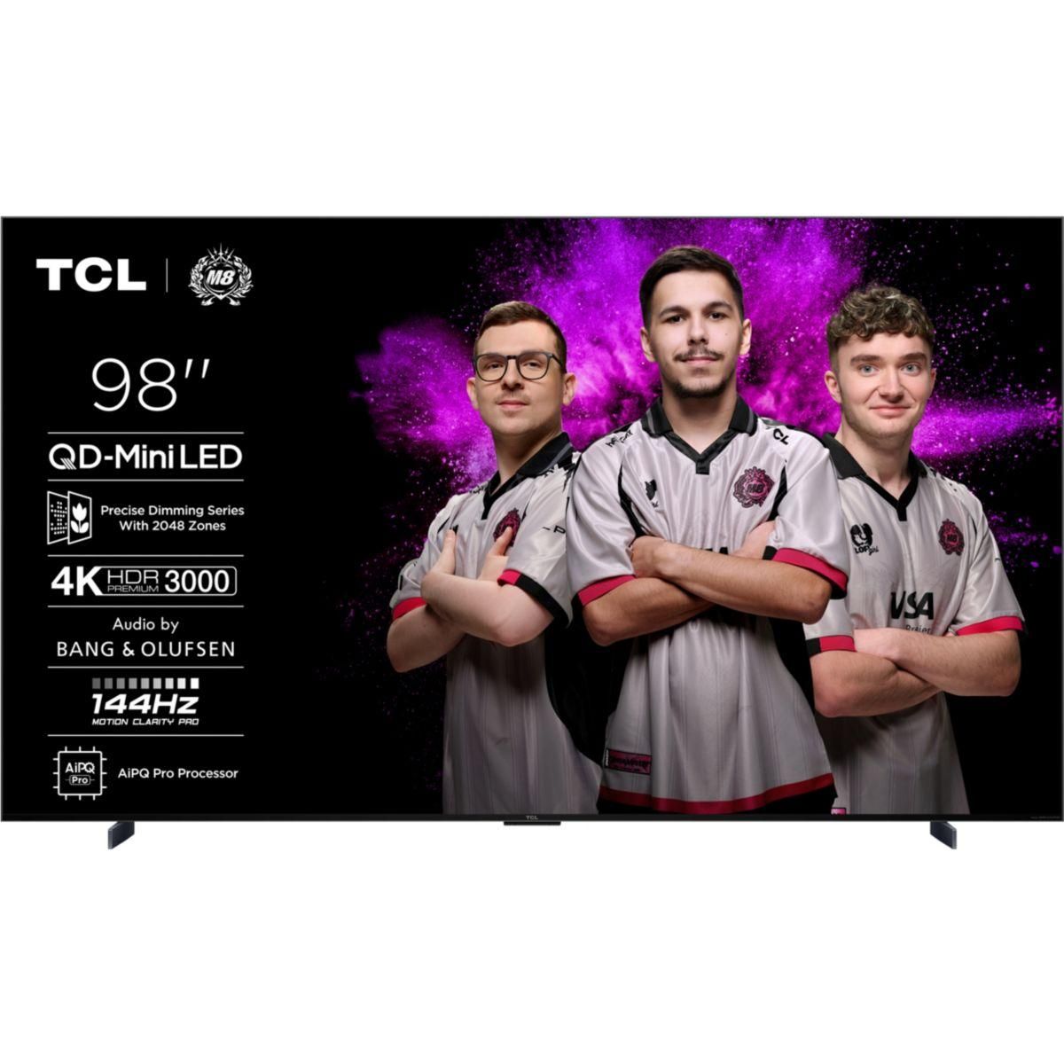 TCL TV Mini Led 98C79K 2025-98 pouces (248cm)
