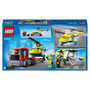 Voir la diapositive 9 : LEGO City Great Vehicles 60343 - Le Transport de L&rsquo;Hélicoptère de Secours, Jouet Camion