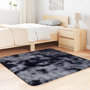 Voir la diapositive 3 : VIDAXL Tapis shaggy a poils longs NAVARRA gris fonce 120x120 cm