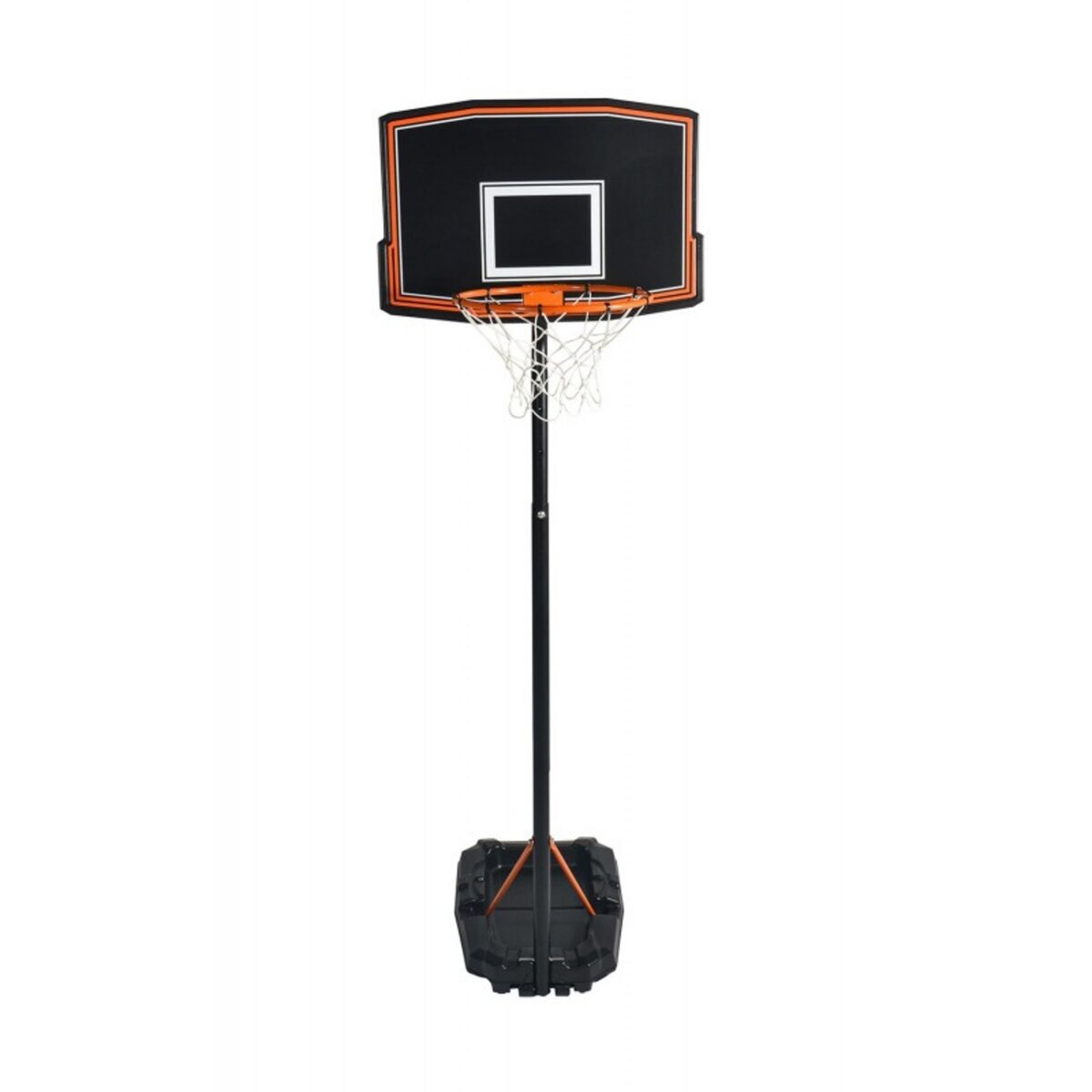 SWAGER Panier de Basketball sur Pied, Mobile et Hauteur Réglable de 1m65 à 2m20