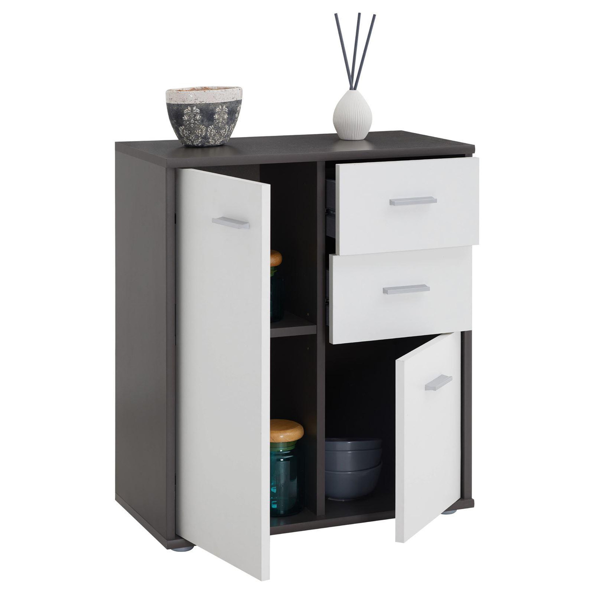 Voir la diapositive 3 : IDIMEX Buffet remy, en mélaminé
