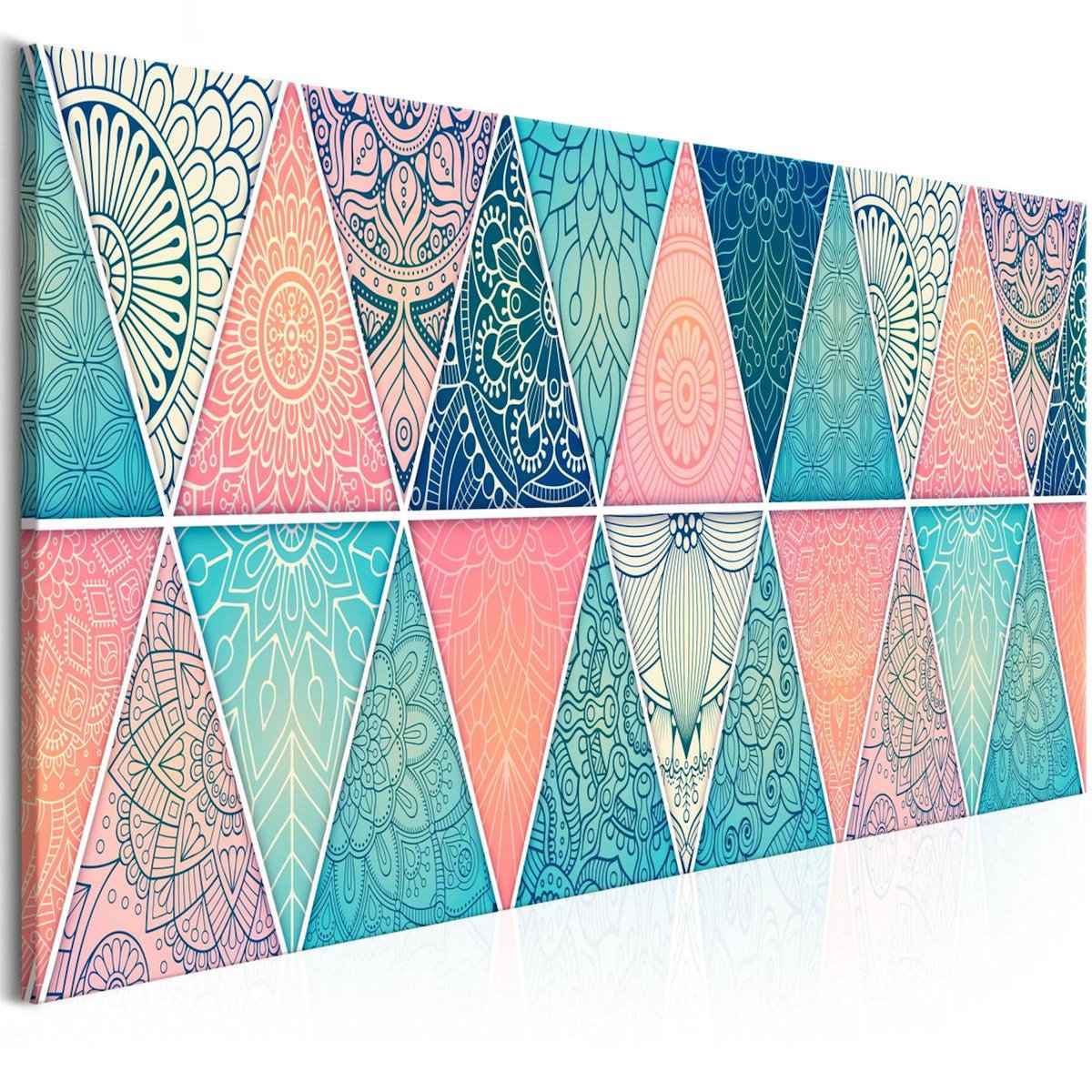 Paris Prix Tableau Imprimé  Oriental Triangles Narrow