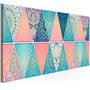 Voir la diapositive 1 : Paris Prix Tableau Imprimé  Oriental Triangles Narrow