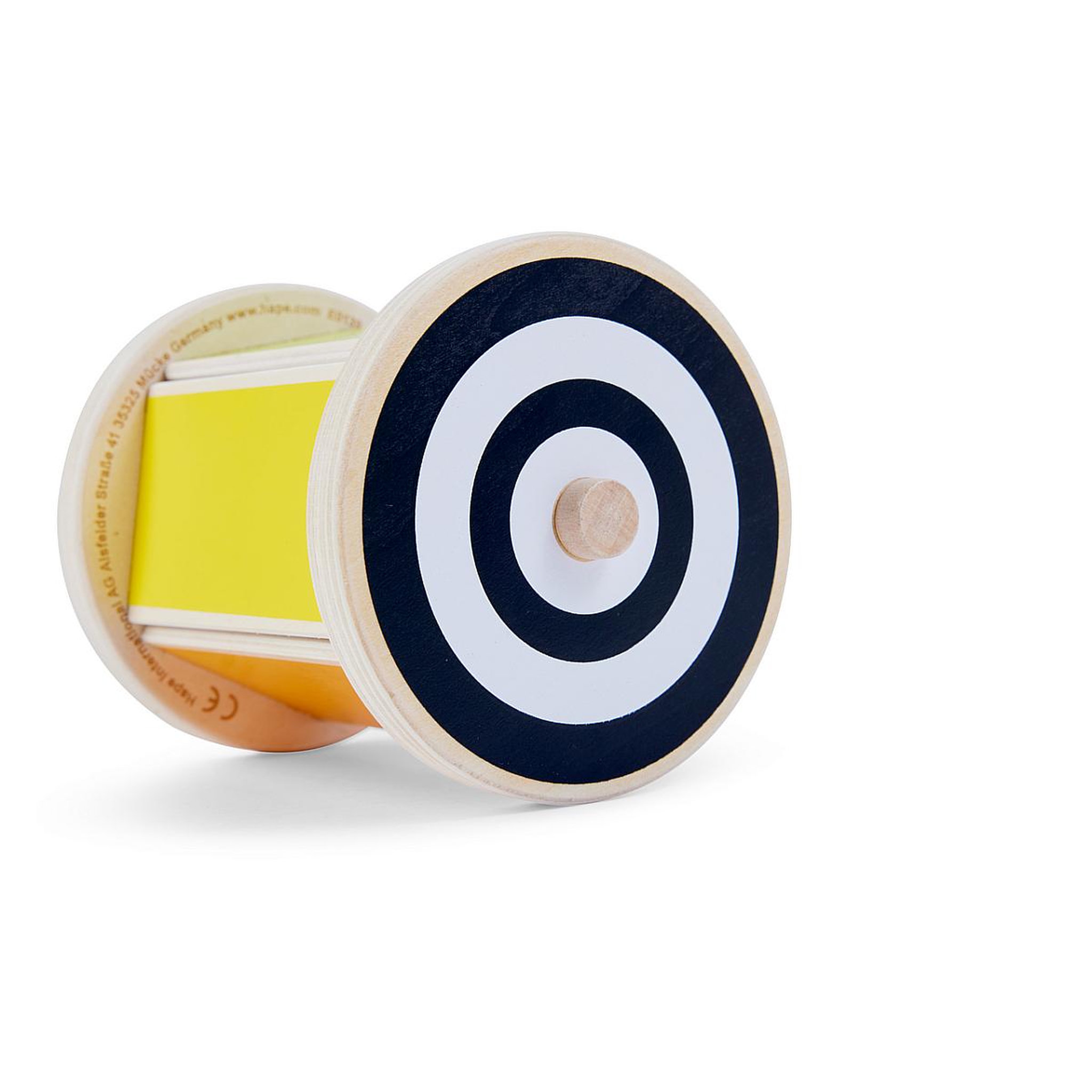 Voir la diapositive 2 : Hape Tambour rotatif avec miroir Montessori