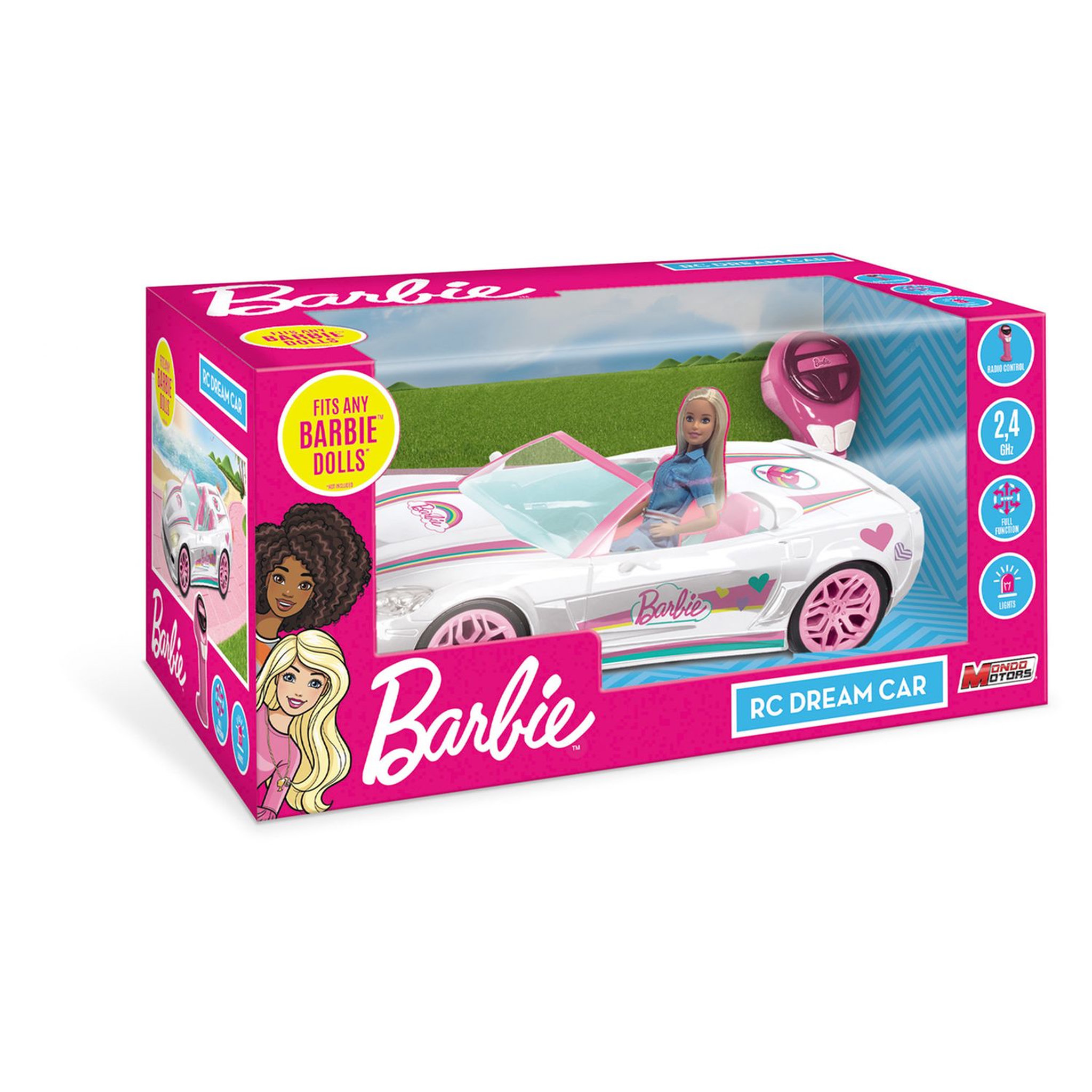 Voir la diapositive 2 : BARBIE Voiture Barbie radio télécommandée 
