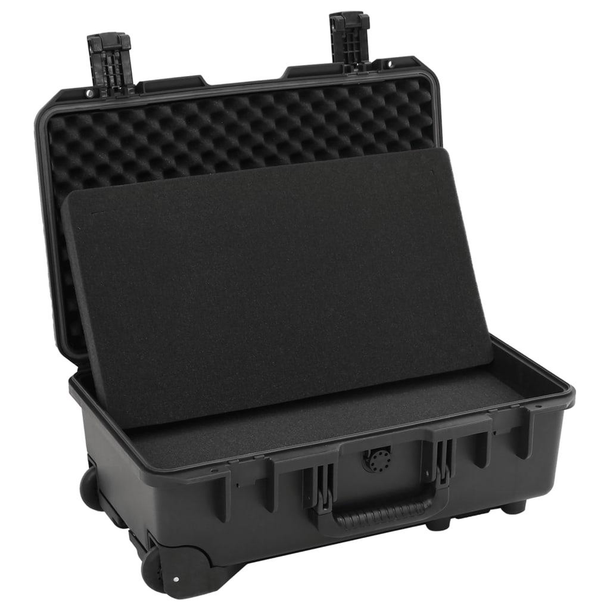 Voir la diapositive 5 : VIDAXL Valise de vol portable Noir 55x35x22,5 cm PP