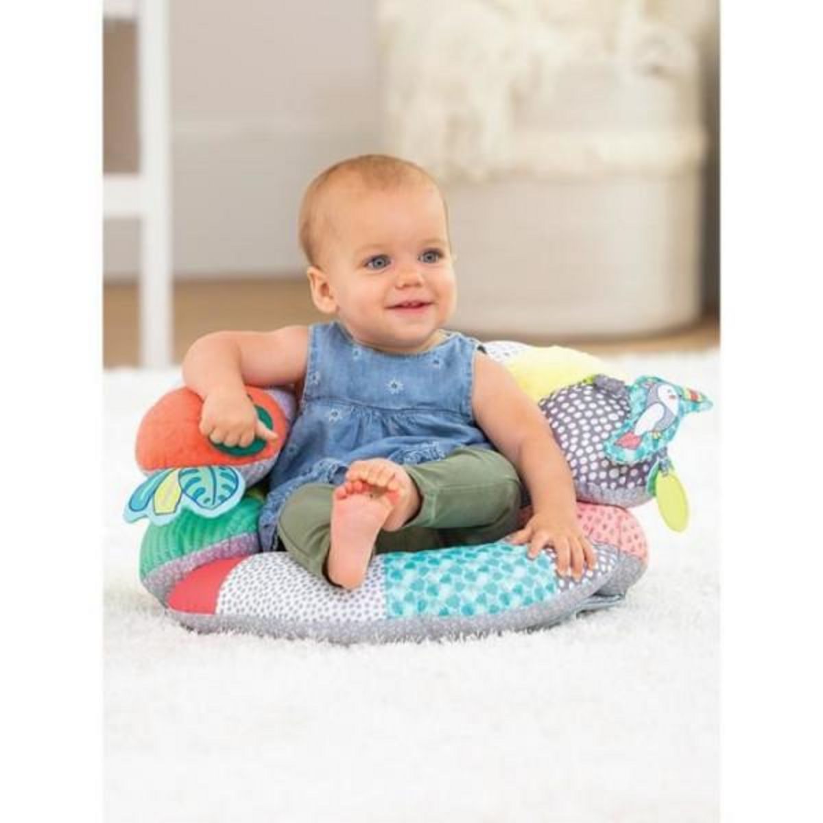 INFANTINO Coussin d'activités 2-in-1 INFANTINO Tummy Time