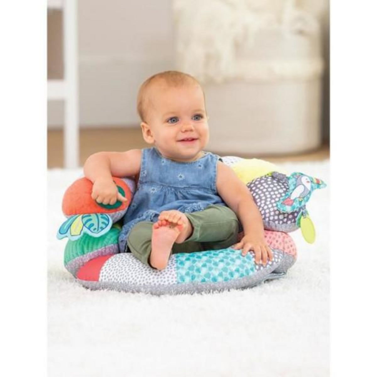 INFANTINO Coussin d'activités 2-in-1 INFANTINO Tummy Time