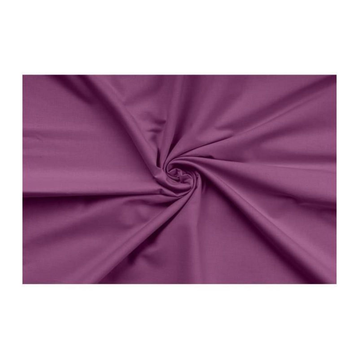 GENERIQUE Parure de lit - 1 housse de couette 220 x 240 cm + 2 taies d'oreiller 60 x 60 cm - 100% coton renforcé - Violet