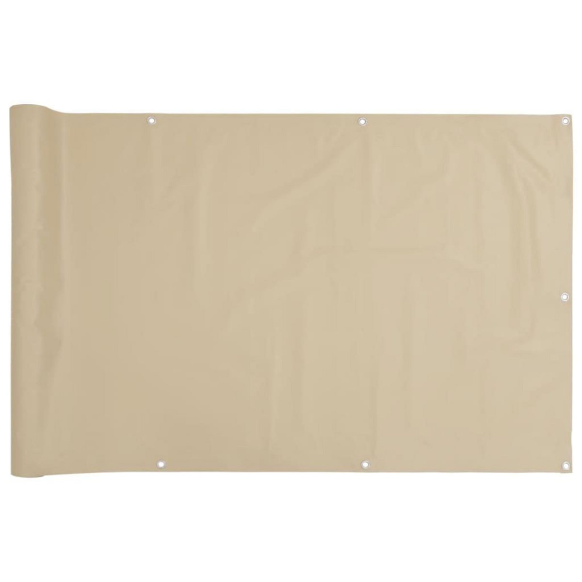 VIDAXL Ecran de balcon en tissu Oxford 90x600 cm Beige