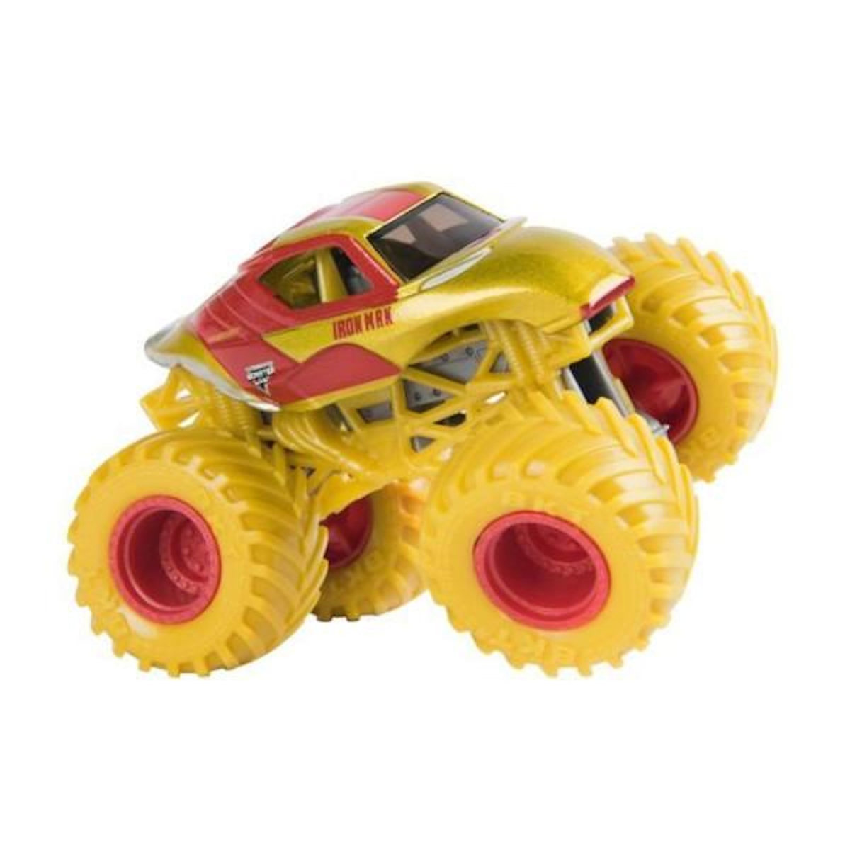 MONSTER JAM Pack de 5 véhicules Monster Jam Marvel Die Cast