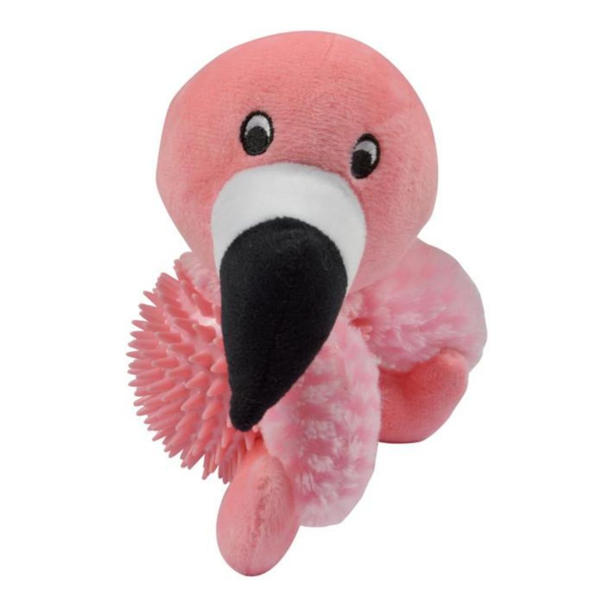 Paris Prix Jouet pour Chien Sonore  Maria le Flamant  16cm Rose