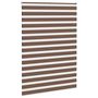 Voir la diapositive 3 : VIDAXL Store zebre marron 160x200cm largeur du tissu 155,9cm polyester