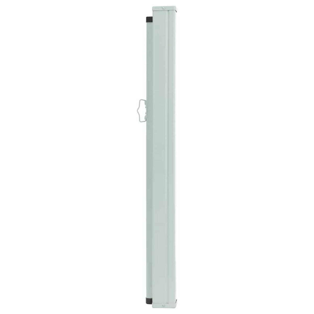 VIDAXL Auvent lateral retractable de patio 100x500 cm Gris
