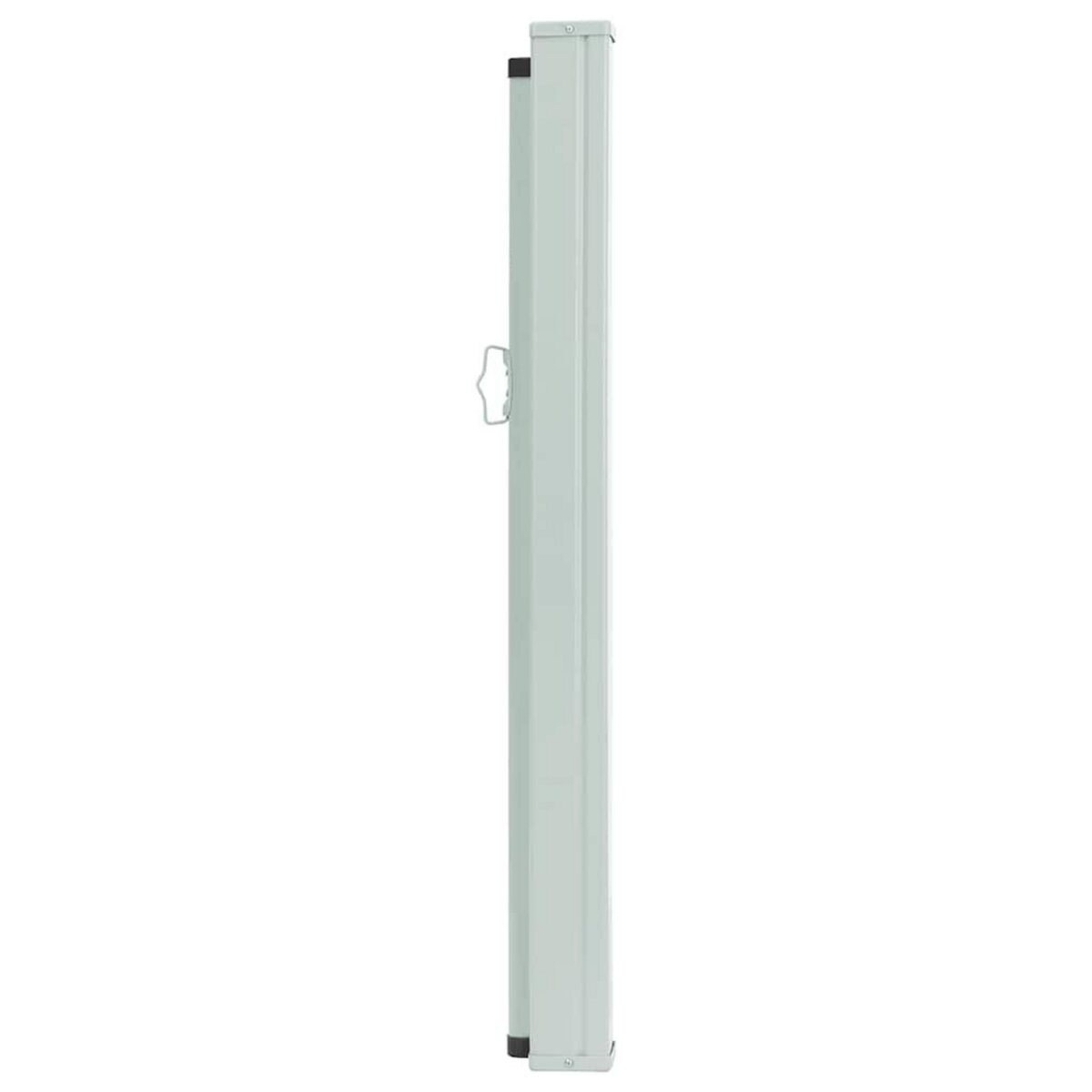 VIDAXL Auvent lateral retractable de patio 100x500 cm Gris