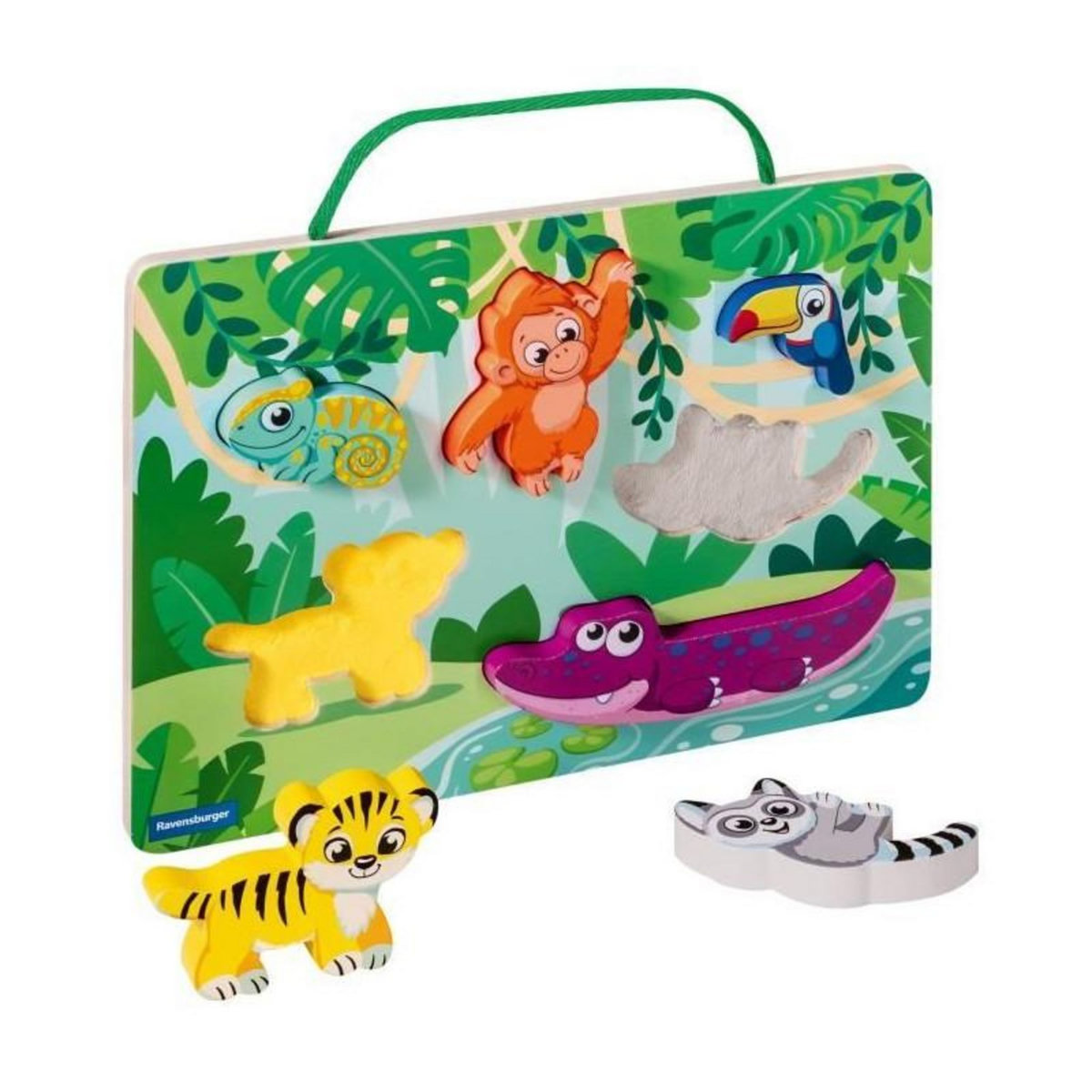 RAVENSBURGER Puzzle sensoriel Ravensburger Play+ pièces magnétiques