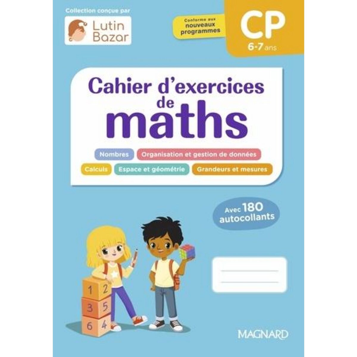 MATHEMATIQUES CP CAHIER D'EXERCICES MATHS, Gombert Caroline