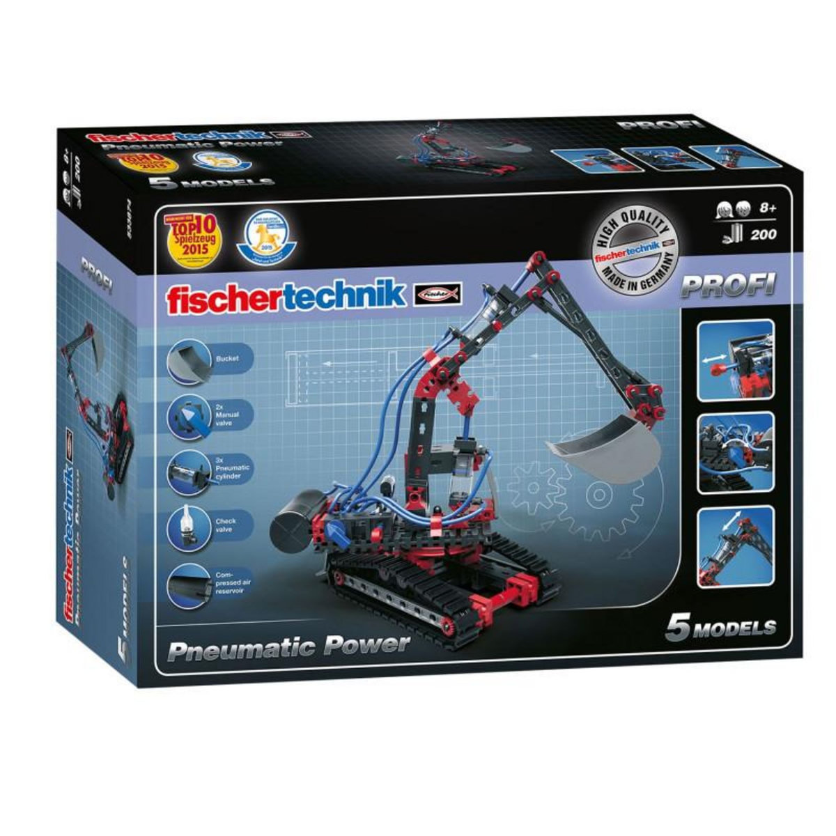 Fischer Fischertechnik Profi-Pneumatic Power, 200dlg.