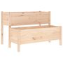 Voir la diapositive 2 : VIDAXL Jardiniere 110x84x75 cm Bois massif de pin