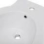 Voir la diapositive 5 : VIDAXL Bidet rond Ceramique haute qualite Blanc