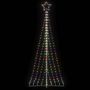 Voir la diapositive 1 : VIDAXL Sapin de Noël a LED 447 LED colorees 249 cm