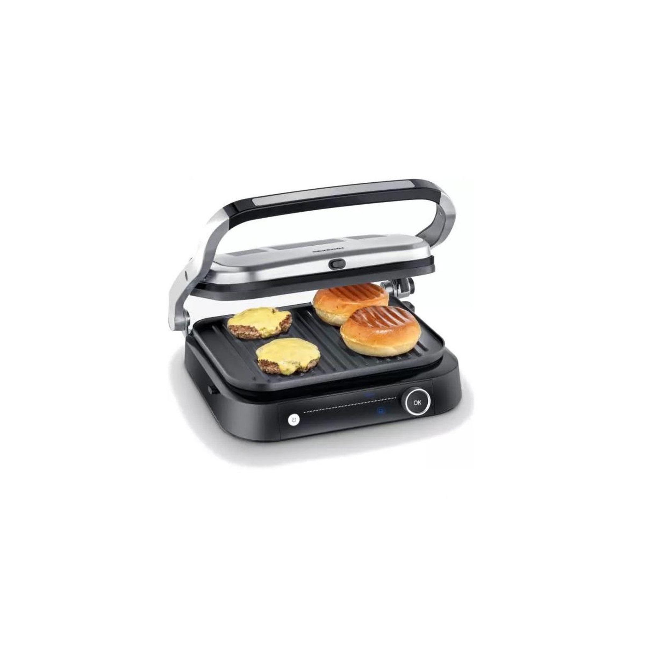 Voir la diapositive 2 : SEVERIN Grill viande 1800w noir/inox - KG2395
