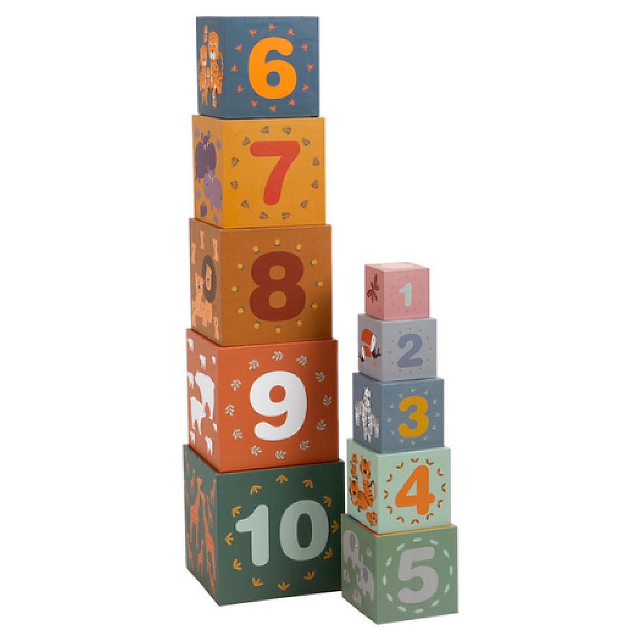 SMALLFOOT Cubes a empiler Safari -