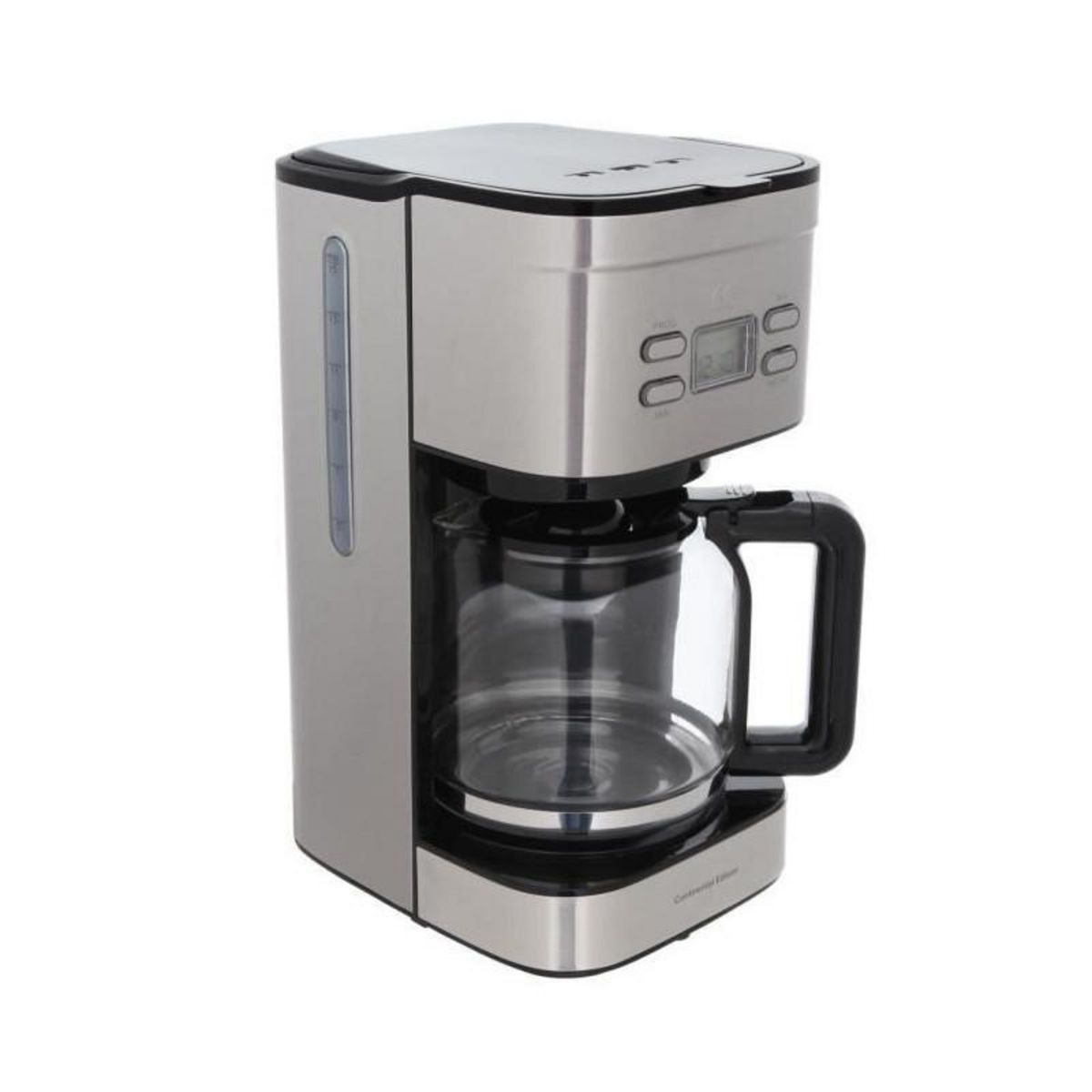CONTINENTAL EDISON CONTINENTAL EDISON Cafetiere filtre programmable - CECF12TIX - 1,25 L - Inox