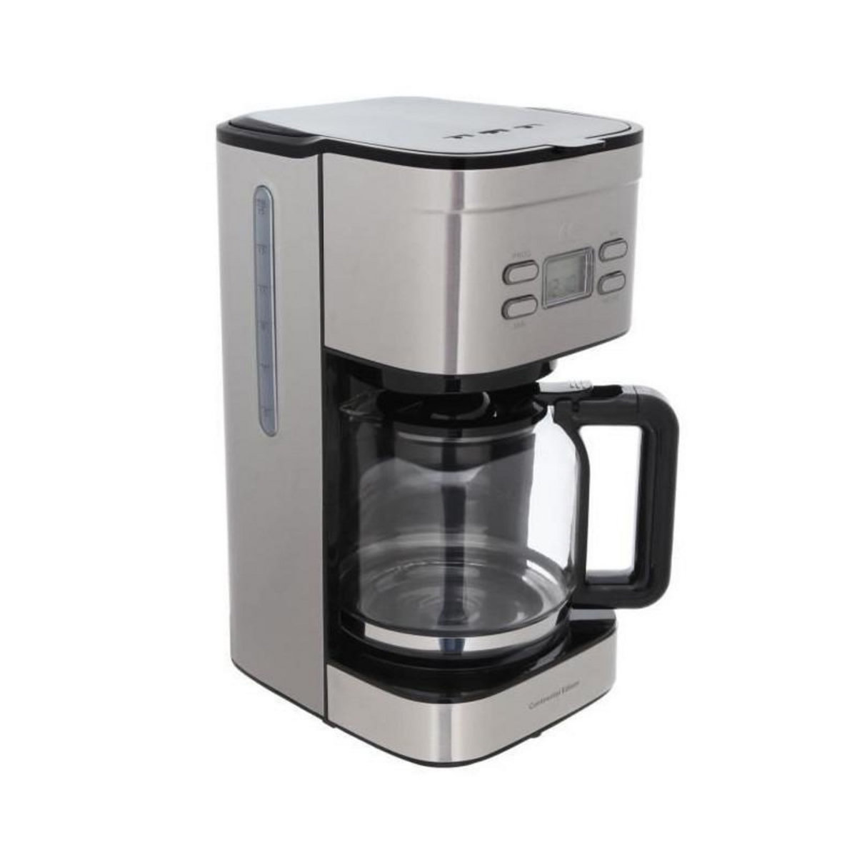CONTINENTAL EDISON CONTINENTAL EDISON Cafetiere filtre programmable - CECF12TIX - 1,25 L - Inox